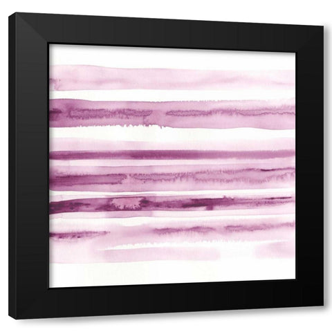 Spectrum Echo I Black Modern Wood Framed Art Print by Vess, June Erica