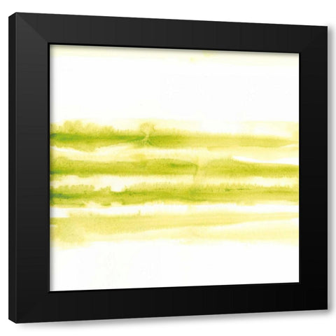 Spectrum Echo II Black Modern Wood Framed Art Print with Double Matting by Vess, June Erica