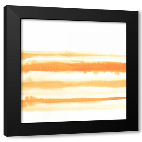 Spectrum Echo III Black Modern Wood Framed Art Print by Vess, June Erica