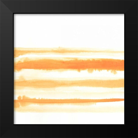 Spectrum Echo III Black Modern Wood Framed Art Print by Vess, June Erica