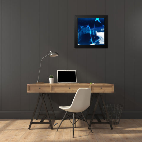 Tidal Atmosphere I Black Modern Wood Framed Art Print by Jasper, Sisa