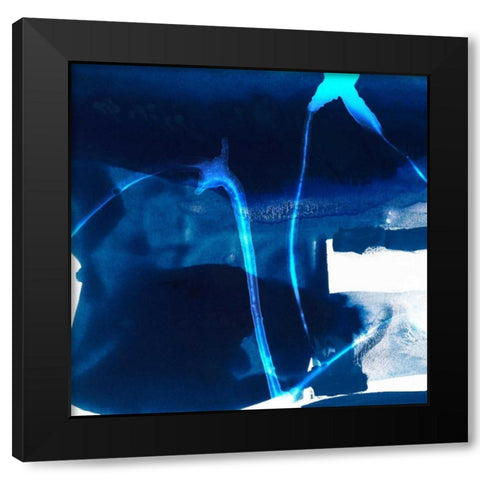 Tidal Atmosphere I Black Modern Wood Framed Art Print with Double Matting by Jasper, Sisa