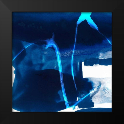 Tidal Atmosphere I Black Modern Wood Framed Art Print by Jasper, Sisa