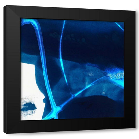 Tidal Atmosphere II Black Modern Wood Framed Art Print by Jasper, Sisa
