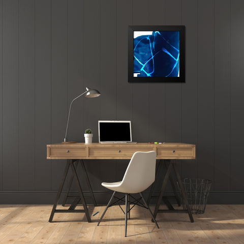 Tidal Atmosphere III Black Modern Wood Framed Art Print by Jasper, Sisa