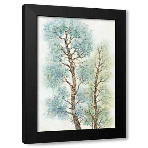 Tranquil Tree Tops I Black Modern Wood Framed Art Print by OToole, Tim