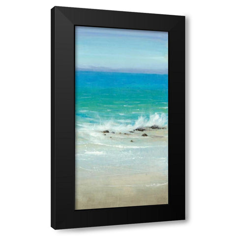 Salt Spray I Black Modern Wood Framed Art Print by OToole, Tim
