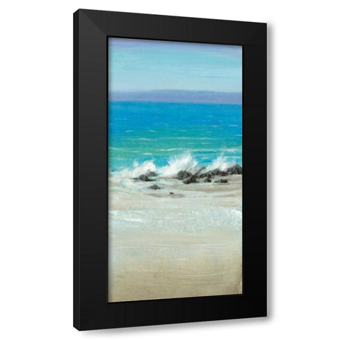 Salt Spray II Black Modern Wood Framed Art Print by OToole, Tim