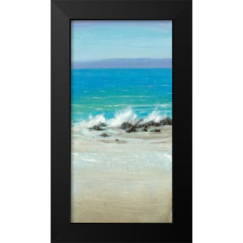 Salt Spray II Black Modern Wood Framed Art Print by OToole, Tim