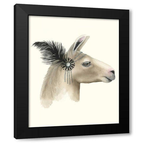 Downton Animals I Black Modern Wood Framed Art Print by Popp, Grace