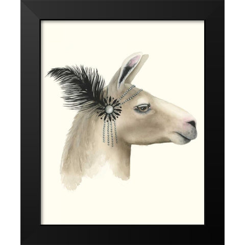 Downton Animals I Black Modern Wood Framed Art Print by Popp, Grace