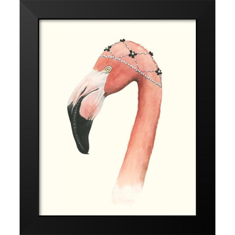 Downton Animals IV Black Modern Wood Framed Art Print by Popp, Grace