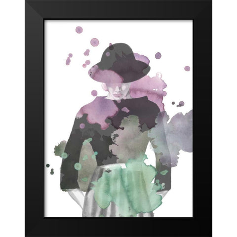 Fashion Illustration II Black Modern Wood Framed Art Print by McCavitt, Naomi