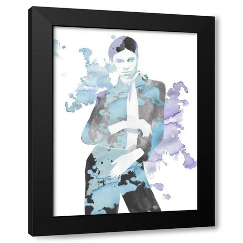 Fashion Illustration III Black Modern Wood Framed Art Print by McCavitt, Naomi