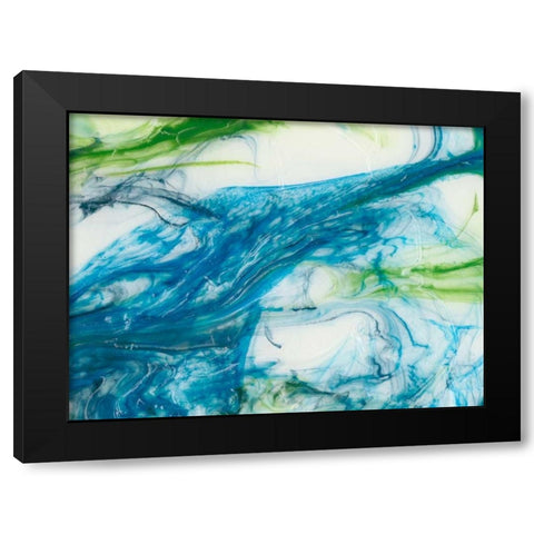 Tidal Sweep III Black Modern Wood Framed Art Print with Double Matting by Chandler, Sharon