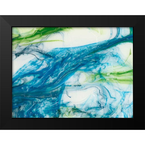 Tidal Sweep III Black Modern Wood Framed Art Print by Chandler, Sharon