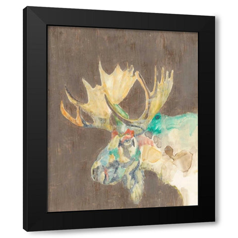 Rustic Wildlife IV Black Modern Wood Framed Art Print by Goldberger, Jennifer