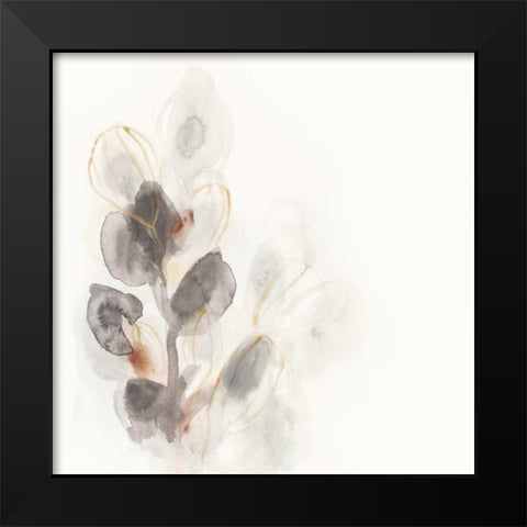 Seed Pod I Black Modern Wood Framed Art Print by Vess, June Erica