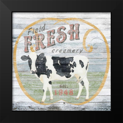 Farm Supply IV Black Modern Wood Framed Art Print by Vess, June Erica