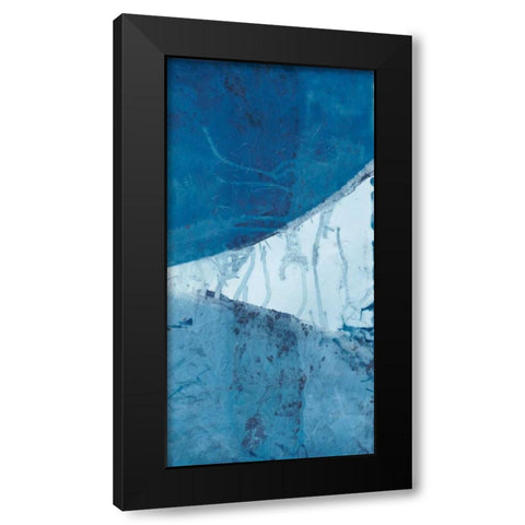 Undercurrent II Black Modern Wood Framed Art Print with Double Matting by Zarris, Chariklia