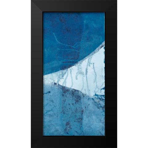 Undercurrent II Black Modern Wood Framed Art Print by Zarris, Chariklia