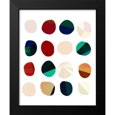 Details Four Black Modern Wood Framed Art Print by Jasper, Sisa