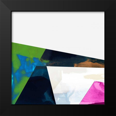 Block Detail IV Black Modern Wood Framed Art Print by Jasper, Sisa