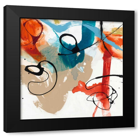 Fabricate I Black Modern Wood Framed Art Print by Jasper, Sisa