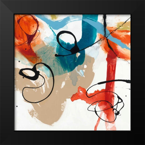 Fabricate I Black Modern Wood Framed Art Print by Jasper, Sisa