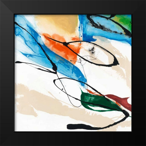 Fabricate II Black Modern Wood Framed Art Print by Jasper, Sisa