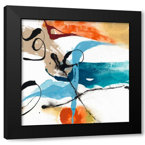 Fabricate III Black Modern Wood Framed Art Print by Jasper, Sisa