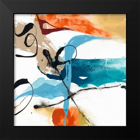 Fabricate III Black Modern Wood Framed Art Print by Jasper, Sisa