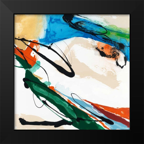 Fabricate IV Black Modern Wood Framed Art Print by Jasper, Sisa