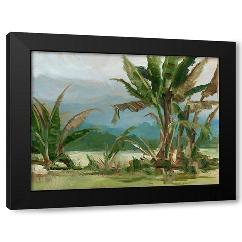 Southern Palms II Black Modern Wood Framed Art Print by Harper, Ethan