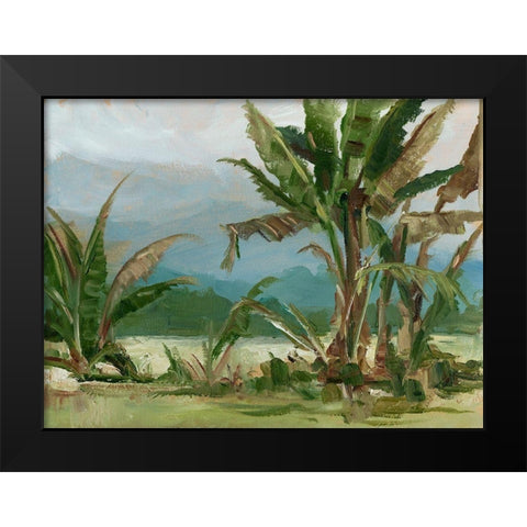 Southern Palms II Black Modern Wood Framed Art Print by Harper, Ethan