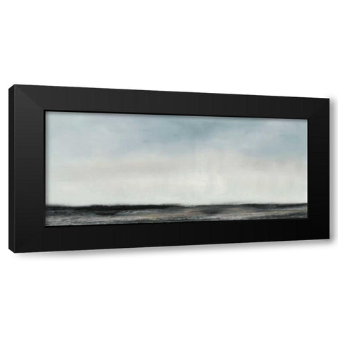 Horizon View II Black Modern Wood Framed Art Print with Double Matting by Gordon, Sharon