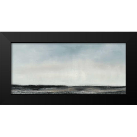 Horizon View II Black Modern Wood Framed Art Print by Gordon, Sharon