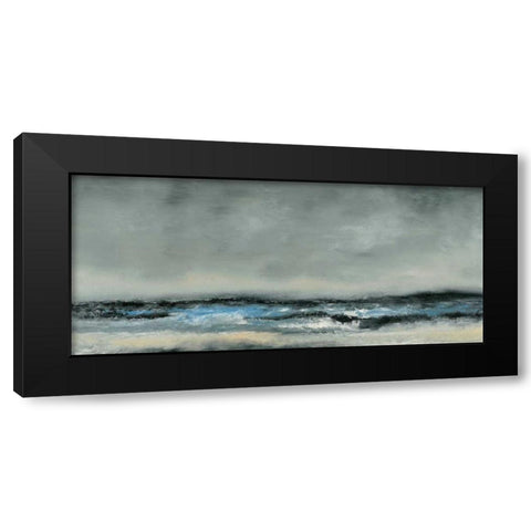 Horizon View III Black Modern Wood Framed Art Print with Double Matting by Gordon, Sharon