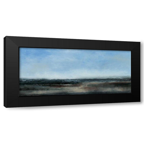 Horizon View IV Black Modern Wood Framed Art Print with Double Matting by Gordon, Sharon