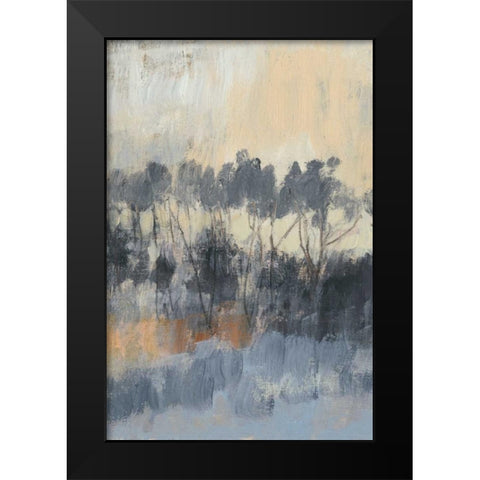 Paynes Treeline I Black Modern Wood Framed Art Print by Goldberger, Jennifer