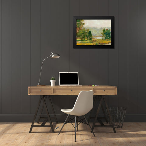 Changing Sunlight II Black Modern Wood Framed Art Print by Harper, Ethan