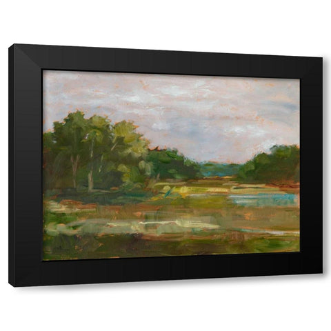 Changing Sunlight III Black Modern Wood Framed Art Print by Harper, Ethan