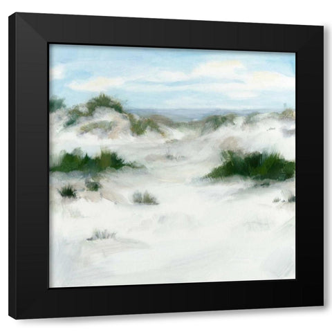White Sands II Black Modern Wood Framed Art Print by Meagher, Megan