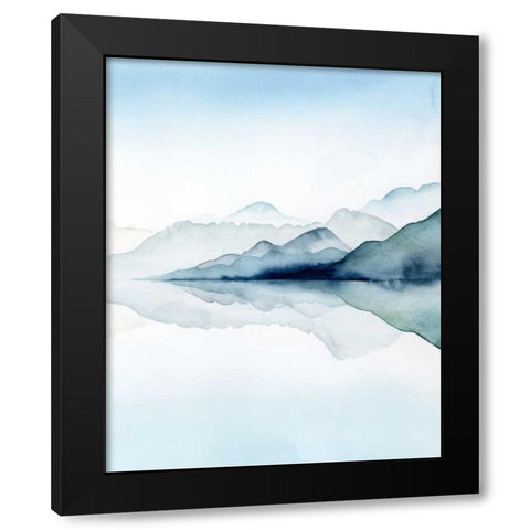 Glacial II Black Modern Wood Framed Art Print by Popp, Grace