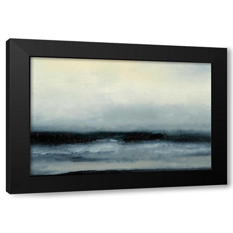 Ocean Tide III Black Modern Wood Framed Art Print by Gordon, Sharon