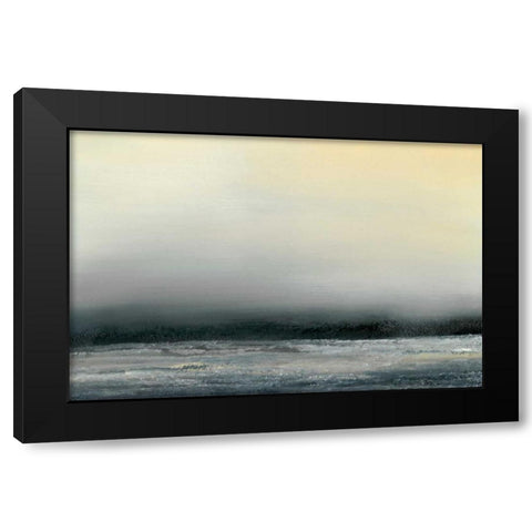 Ocean Tide IV Black Modern Wood Framed Art Print with Double Matting by Gordon, Sharon