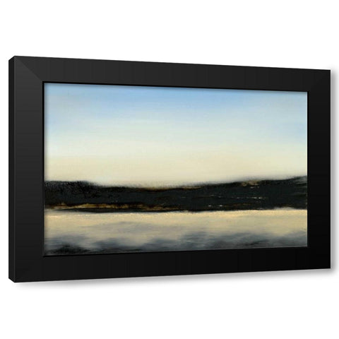 Ocean Tide VI Black Modern Wood Framed Art Print with Double Matting by Gordon, Sharon