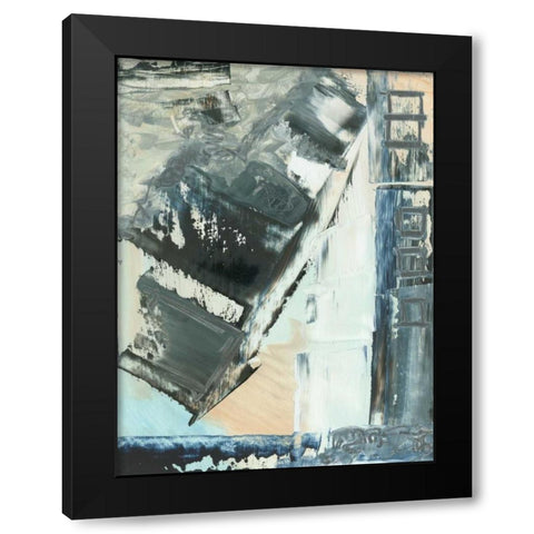 Avenue II Black Modern Wood Framed Art Print by Gordon, Sharon