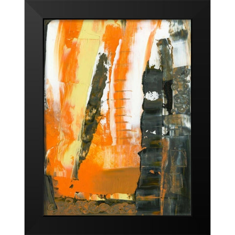 Avenue IV Black Modern Wood Framed Art Print by Gordon, Sharon