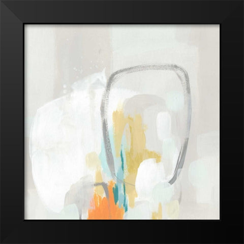 Stereo Fade I Black Modern Wood Framed Art Print by Vess, June Erica